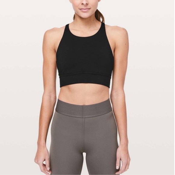Lululemon Ride & Reflect Bra *lululemon X SoulCycle Black Sz 8 - Picture 2 of 11